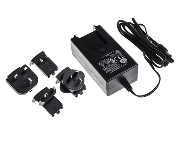 30W Interchangeable AC/DC Plugtop Adapter Power Supply